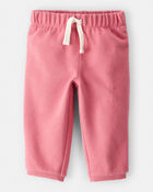Baby Girl 2-Piece DayDream Fleece Fleece "More Hugs Please" Sweatshirt & Pants Set - Pink, image 5 of 7 slides
