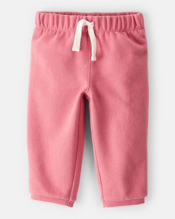 Baby Girl DayDream Fleece Pull-On Pants - Pink, 