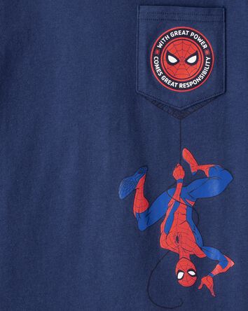 Boys Marvel&trade; Spider-Man Short-Sleeve Graphic Tee - Blue, 