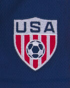 Kids 2-Piece Umbro USA Soccer Jersey & Short Set - Red/White/Blue, image 10 of 11 slides