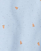 Baby Boy 5-Pack Print Cotton Multipack Bodysuits - Blue/Brown/Green/White, image 3 of 8 slides