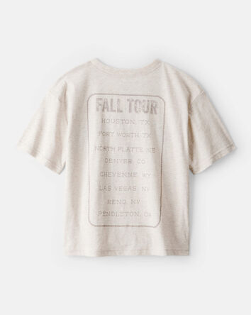 Boys Western Rodeo Short-Sleeve Graphic Tee - Ivory, 