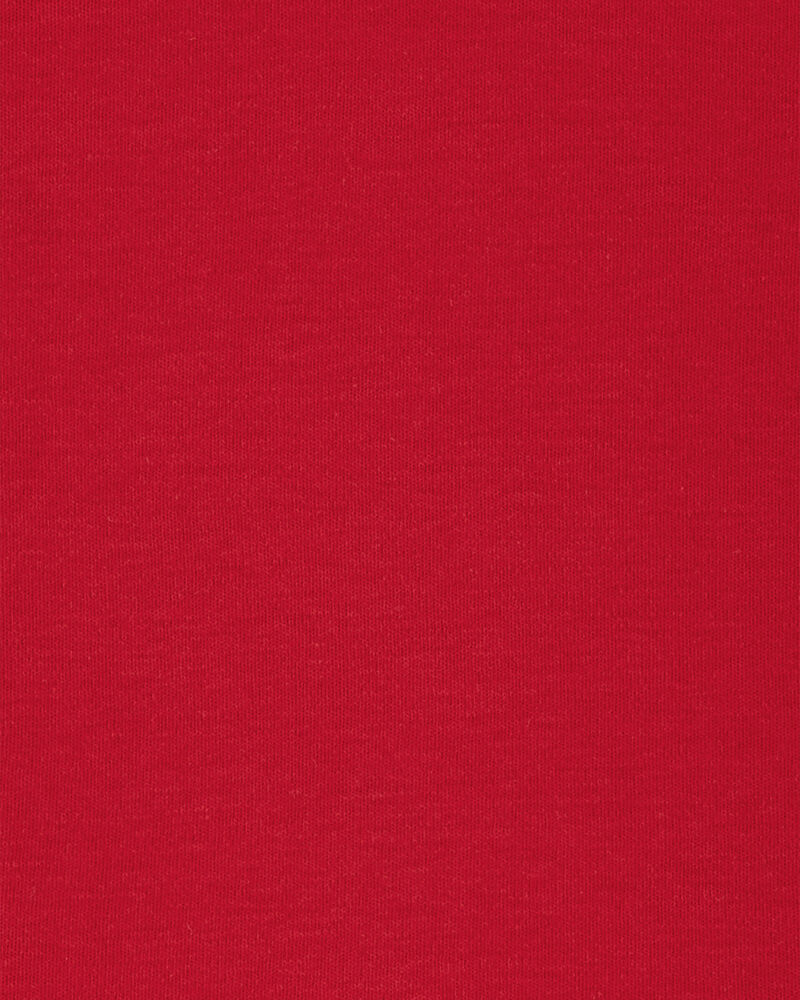 Toddler Boy Cotton Turtleneck - Red, image 2 of 3 slides