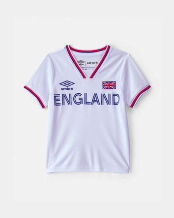 Toddler Umbro England Soccer Jersey - White, 
