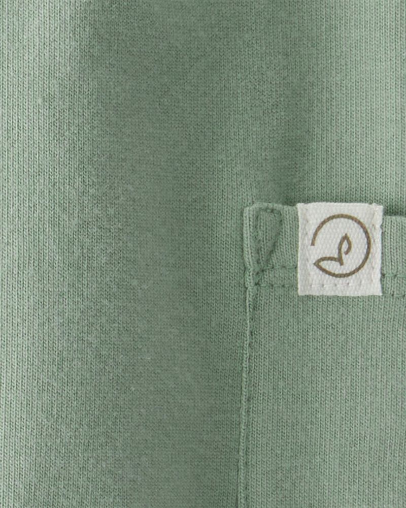 Baby 2-Pack Organic Cotton French Terry Joggers, image 4 of 5 slides