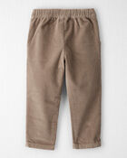 Toddler Organic Cotton Corduroy Drawstring Pants, image 2 of 7 slides