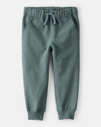 Toddler Boy DayDream Fleece Cotton Jogger - Green, 