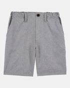 Kid 3-Pack Active Pull-On Uniform Shorts - Grey, image 2 of 4 slides