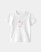 Baby Disney&copy; Winnie the Pooh Embroidered Graphic Tee - White, image 4 of 5 slides