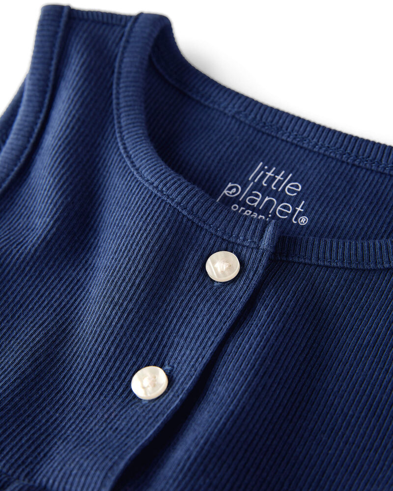 Toddler Girl 2-Pack Organic Cotton Knit Tanks, image 2 of 5 slides