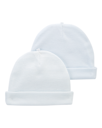 Baby Boy 2-Pack Caps, 
