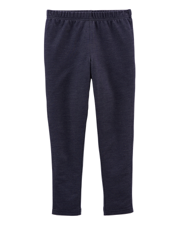 Girls Faux Denim Leggings, 