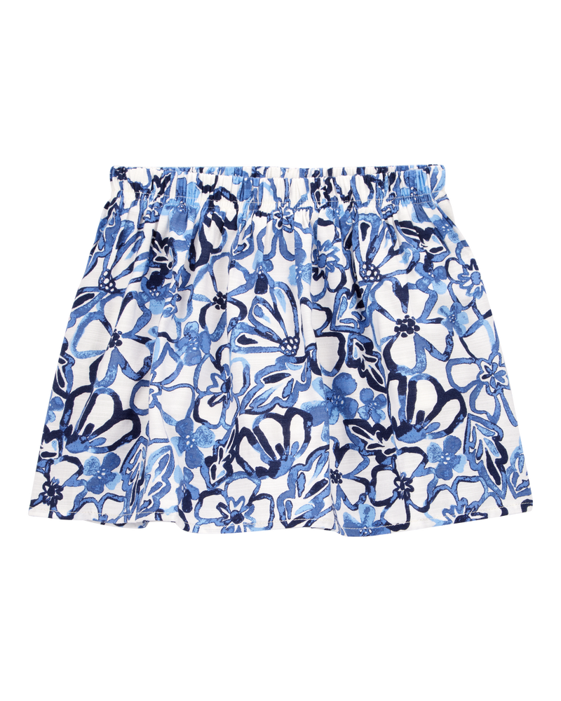 Toddler 2-Piece Floral Fashion Top & Skort Set, image 5 of 8 slides