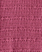Toddler Girl Long-Sleeve Sweater - Pink, image 2 of 3 slides