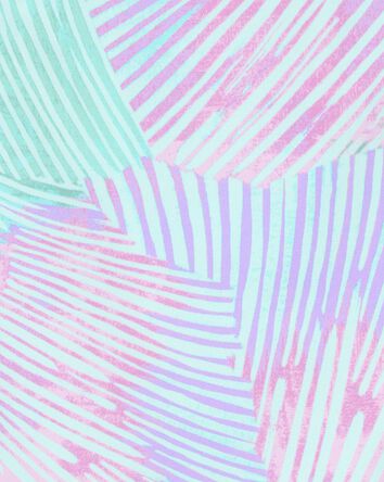 Kid Tie-Dye Print Sleeveless Tank - Blue, 