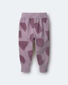 Toddler City Park&trade; Jogger Pant with Shapes - Mauve, image 6 of 7 slides