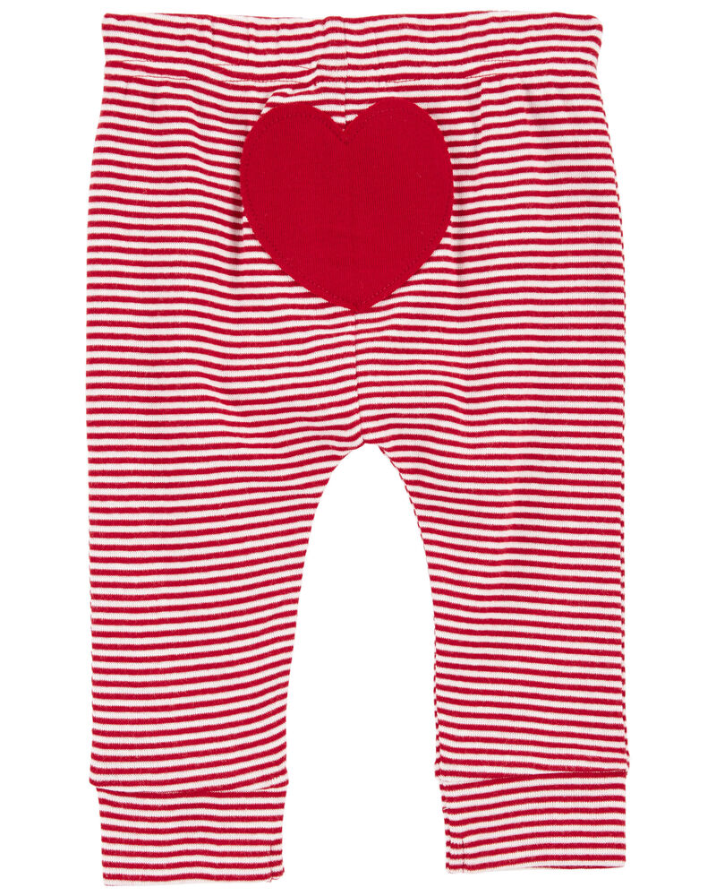 Baby 2-Piece My First Valentine's Day Bodysuit Pant Set, image 6 of 9 slides