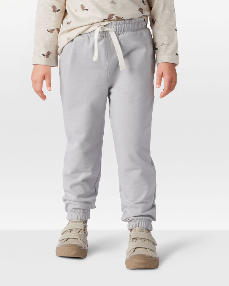 Toddler 2-Pack Organic Cotton French Terry Sweatpants, image 5 of 10 slides