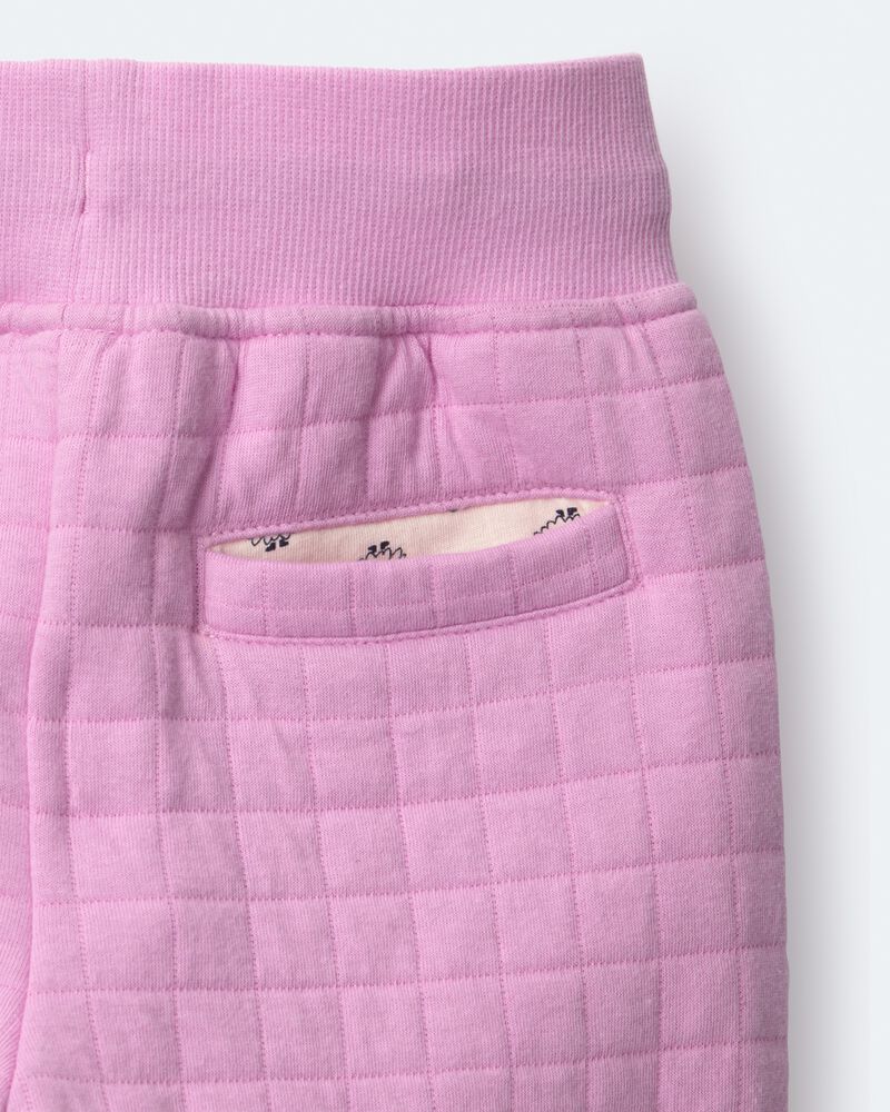Toddler No-Seam Jogger Pant - Lilac, image 7 of 7 slides
