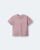 Toddler Short-Sleeve Relaxed Tee - Mauve, image 2 of 6 slides