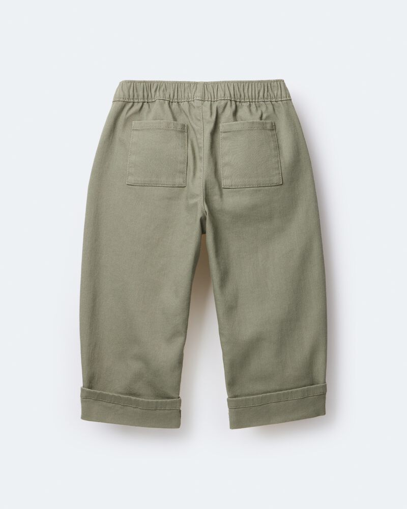 Toddler Girl Bailey Barrel Pant - Olive, image 7 of 8 slides