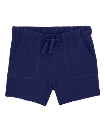 Baby Pull-On Cotton Shorts, 