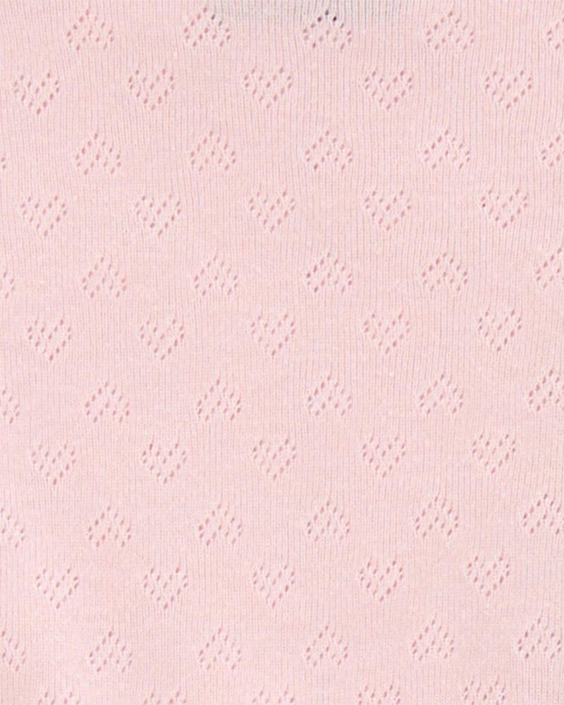 Baby 4-Piece Long-Sleeve Pointelle Bodysuits, image 4 of 7 slides