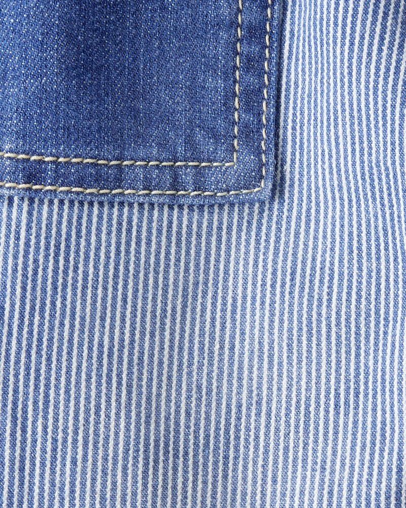 Baby Vintage Inspired Hickory Denim Jeans - Cornwall Wash, image 3 of 4 slides