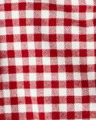 Baby Boy Plaid Organic Cotton Button-Front Flannel Shirt, image 3 of 4 slides
