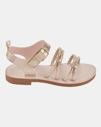 Toddler Casual Sandals - Gold, 