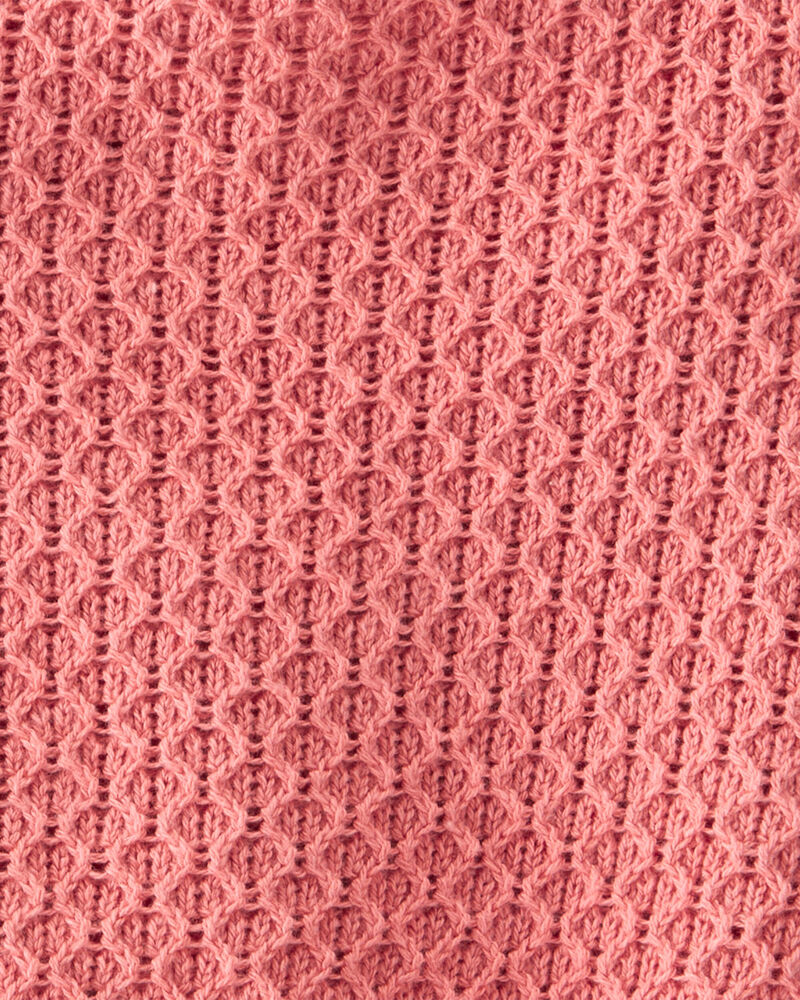 Baby Girl 2-Piece Organic Cotton Sweater Knit Set, image 4 of 5 slides