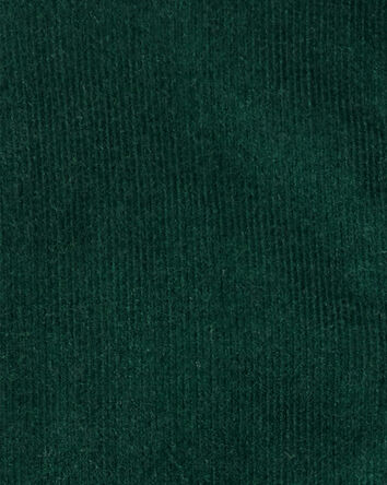 Baby Boy Corduroy Long-Sleeve Jumpsuit - Green, 