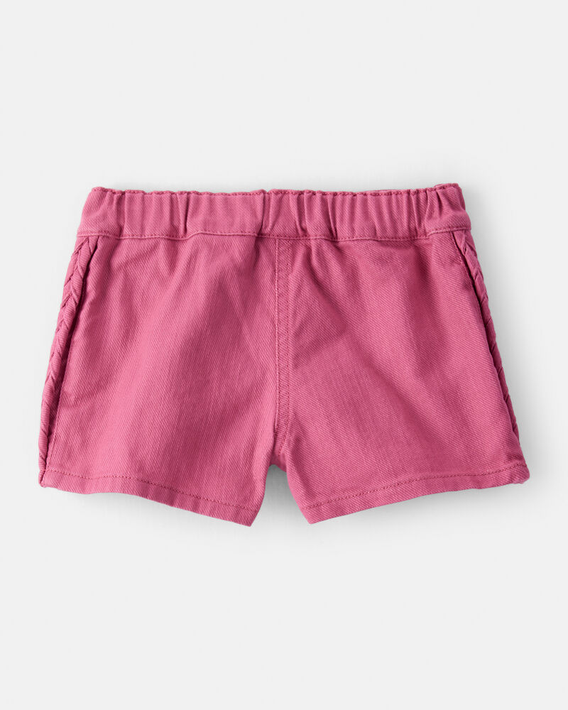Baby Girl 100% Cotton Skort - Pink, image 3 of 6 slides