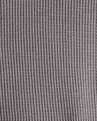 Baby Boy Waffle Knit Long-Sleeve Tee & Pant Set - Grey, image 3 of 4 slides