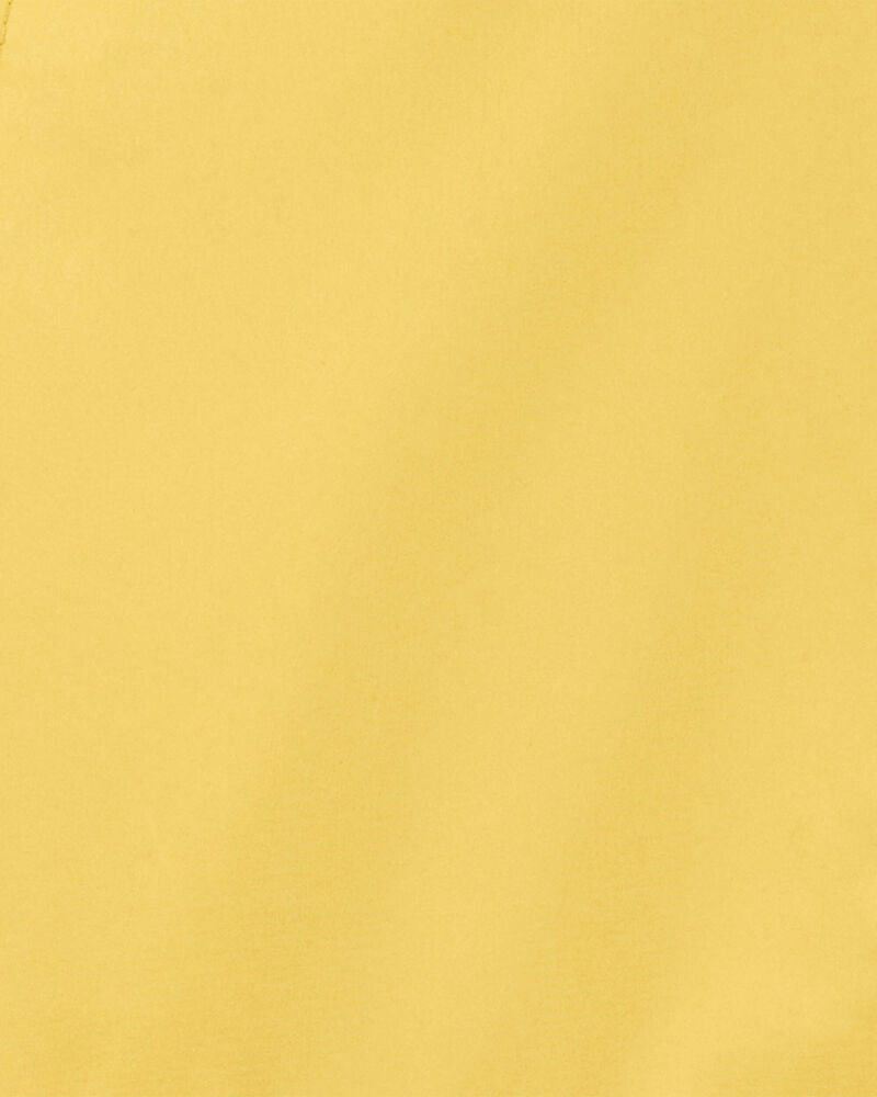 Baby Boy Solid Rain Jacket - Yellow, image 3 of 3 slides