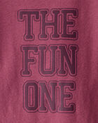 Toddler Boy The Fun One Long-Sleeve Graphic Tee - Red, image 2 of 3 slides