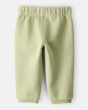 Baby Boy DayDream Fleece Pull-On Pants - Green, 