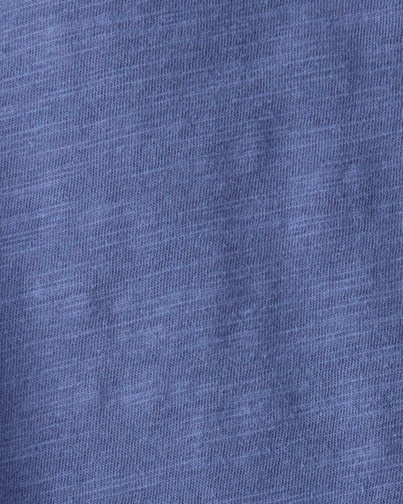 Baby Boy Short-Sleeve Pocket Tee - Blue, image 4 of 5 slides