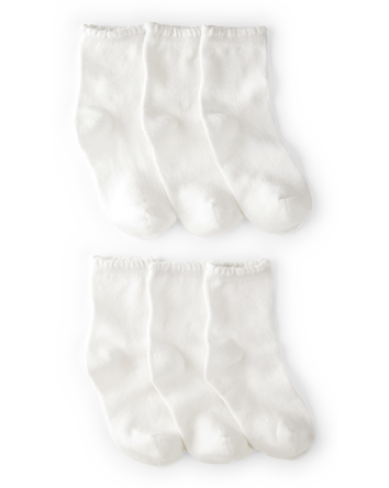 Kid 6-Pack Crew Socks, 