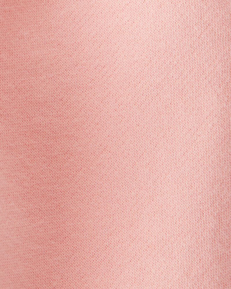 Baby Girl 2-Piece Daydream Fleece Long-Sleeve Zip-Up Jacket & Pull-On Pants Set - Pink, image 7 of 7 slides