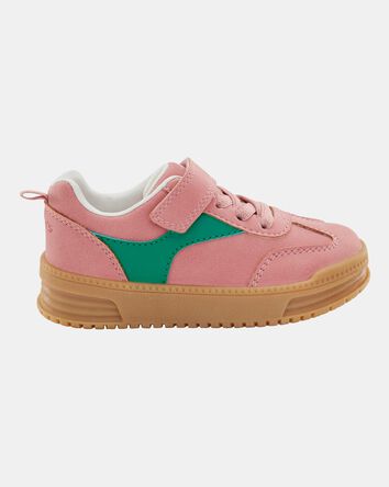 Toddler Casual Sneakers - Pink/Green, 