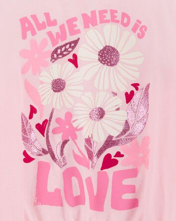 Kid Girl Knit Long-Sleeve Fashion Top - Pink, 