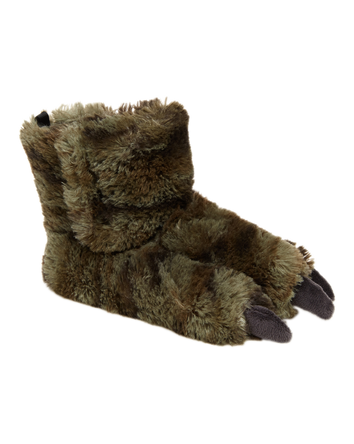 Fuzzy Dinosaur Slipper Shoes, 