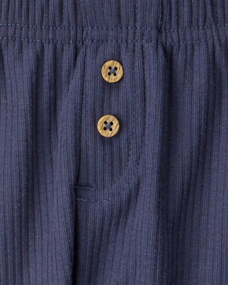 Baby Boy 5-Piece Long-Sleeve Bodysuits & Pants Set - Cream/Brown/Navy

, image 9 of 10 slides