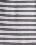 Baby Boy Yeti Print 100% Cotton Long-Sleeve Snug Fit 4-Piece Pajamas - Green/Grey, image 4 of 5 slides