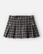 Baby Girl 2-Piece Plaid Cotton Skirt, image 2 of 4 slides