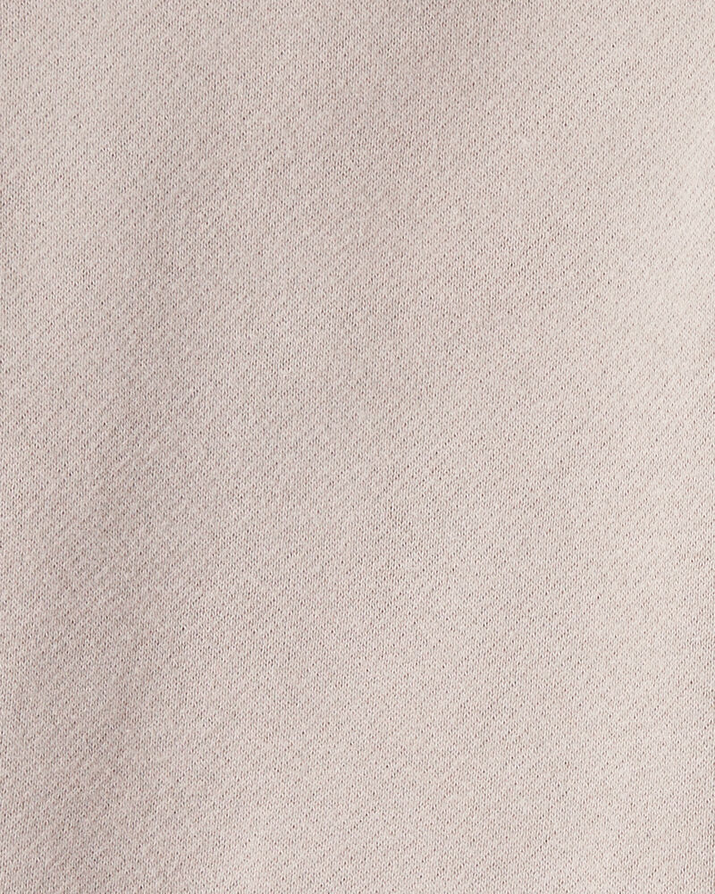 Toddler Girl 2-Piece Pullover Sweatshirt & Daydream Fleece Joggers Set - White/Brown, image 6 of 8 slides