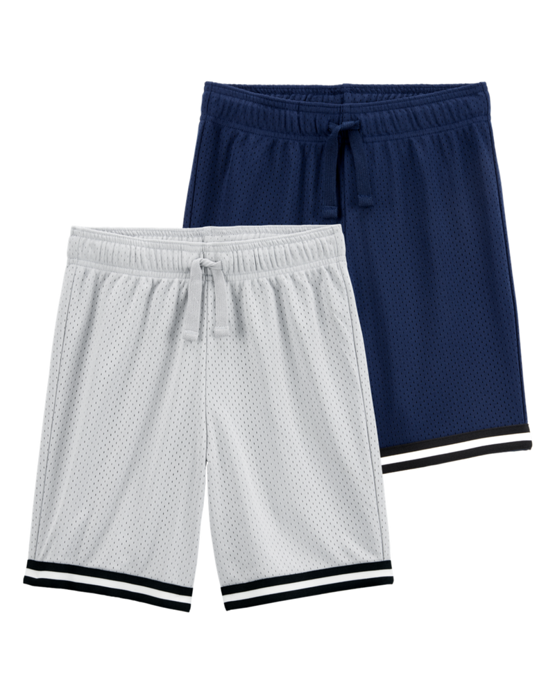 Kid 2-Pack Fan-Favorite Mesh Shorts, image 1 of 7 slides