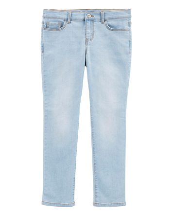 Kid Blue Ice Wash Plus-Fit Skinny-Leg Jeans, 