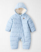 Baby 1-Piece Snowsuit Made with Recycled Materials, image 1 of 4 slides